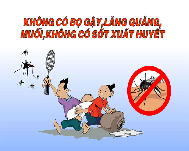 cách phòng chống bệnh sốt xuất huyết